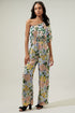 Topanga Floral Highball One Shoulder Jumpsuit